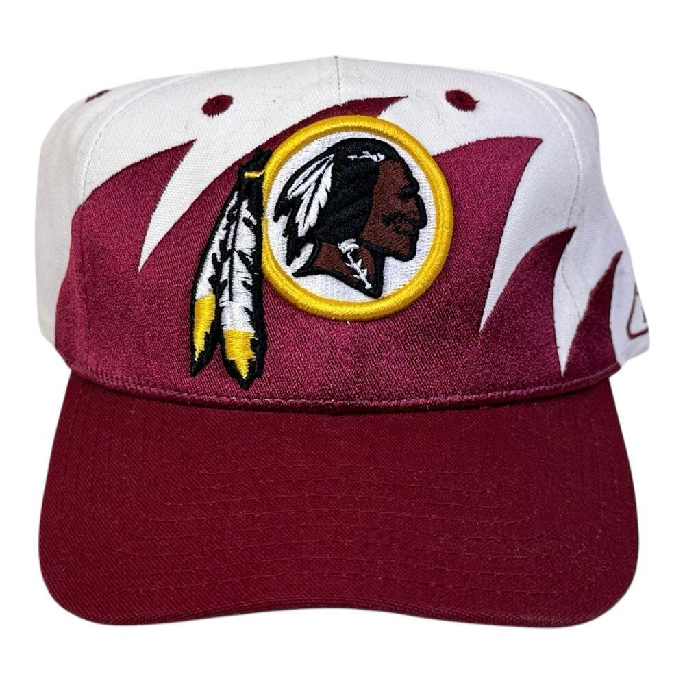 RARE Vintage 90s Washington Redskins Reebok Sharktooth SnapBack Hat NFL